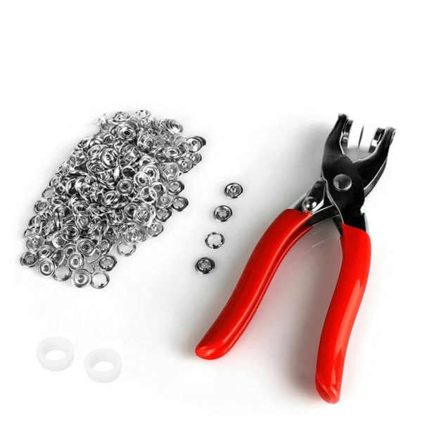 Metalltang Trykktang Metallsømknapper