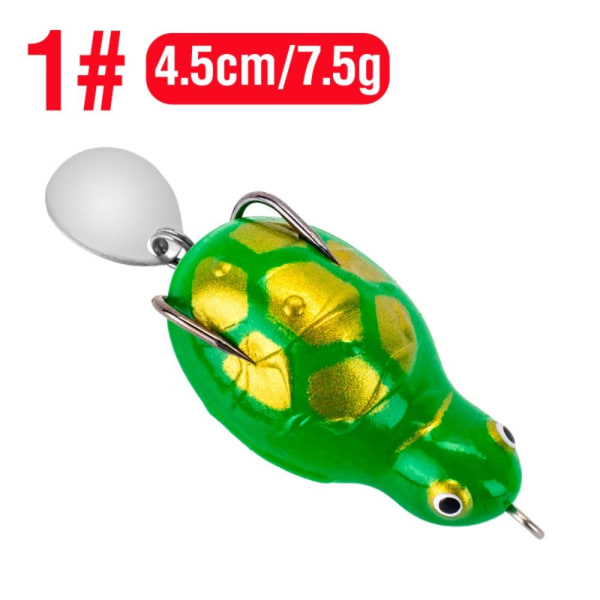 Fiskegroda Lure Rubber Frog 1 1 1