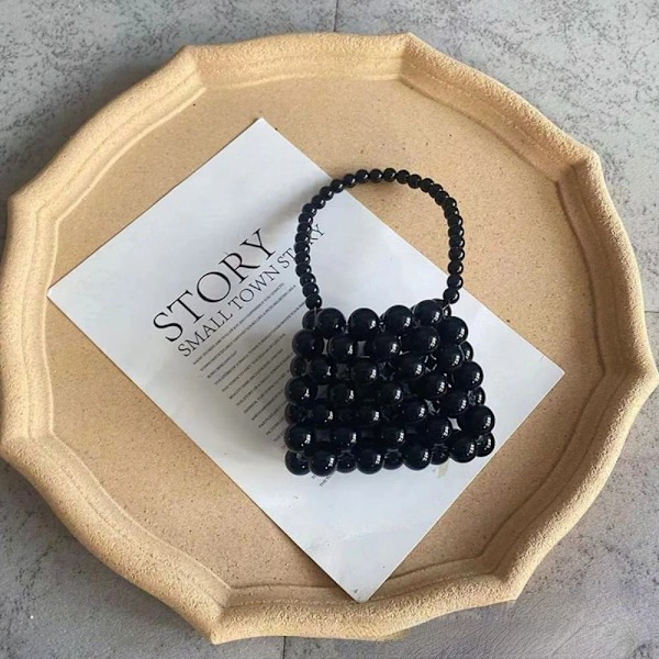 Mini Handväskor Myntpåse SVART black