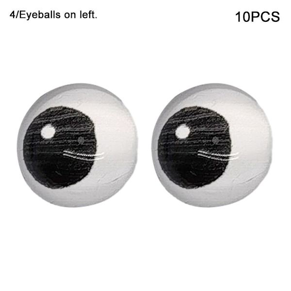 Dockor Ögonglober Glasdockor Ögon ÖGON PÅ VÄNSTER.4 4 Eyeballs on left.4