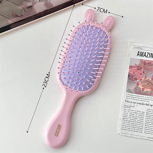 Lockigt hår Borste Untangling Comb 3 3 3