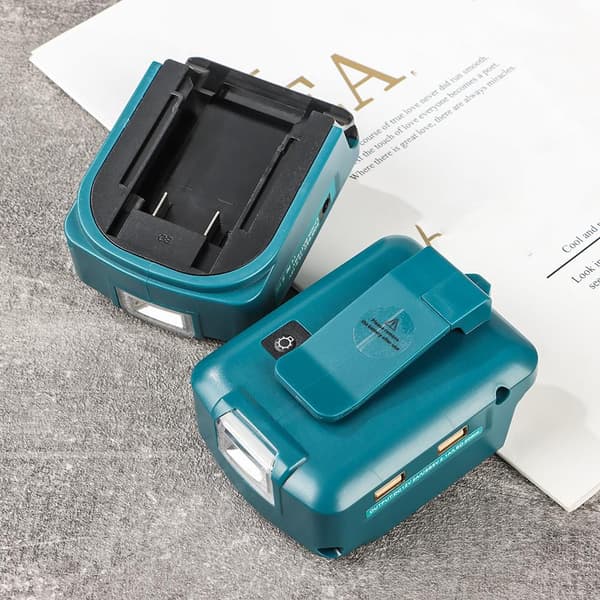 14.4V-18V Li-ion Batteriadapter Strømkildeoplader Til Makita