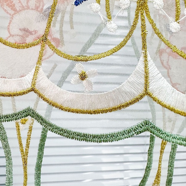 Rabbit Embroidery Lasten kaulus Hanfu Cloud Olkapää