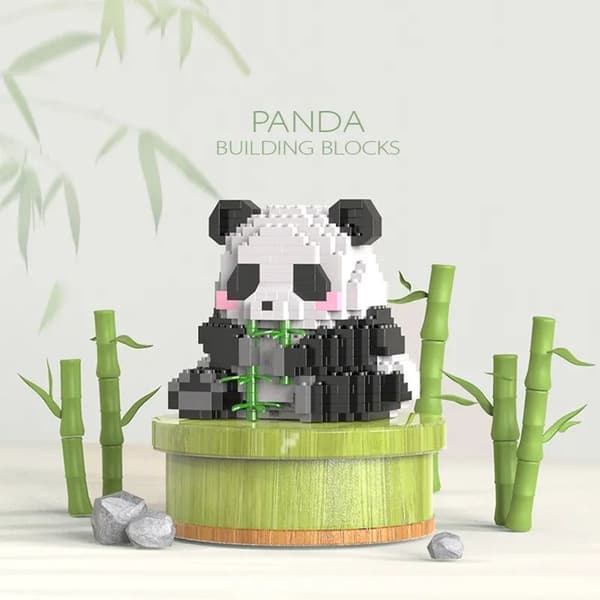 Mikro Byggeklosser Panda Bricks 04 04 04
