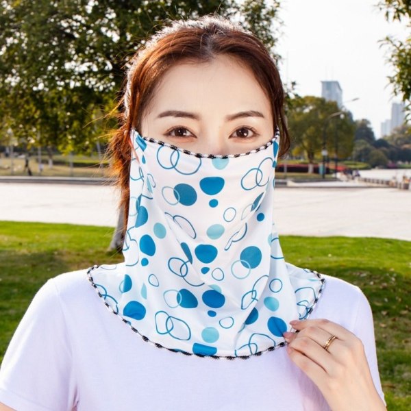 lce Silk Bandana Cool Face Scarf 10 10 10