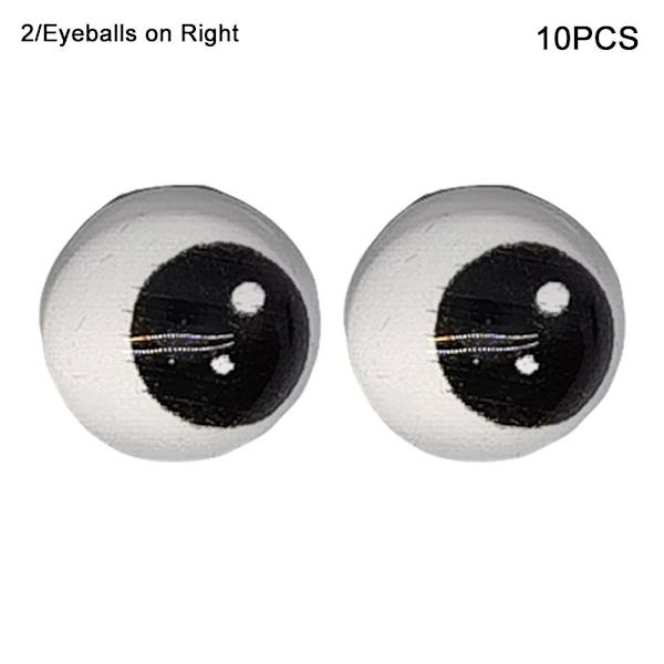Dolls Eyeballs Glass Dolls Eyes ÖGONBULLAR PÅ HÖGER2 2 Eyeballs on Right2