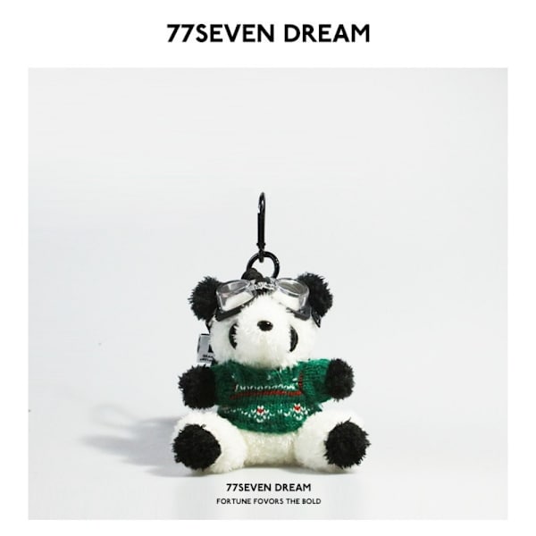 Panda Doll Avaimenperät Panda Pilot Riipus F F F