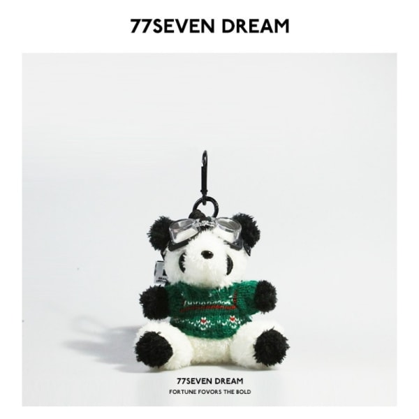 Panda Doll Nøkkelringer Panda Pilot Anheng F F F