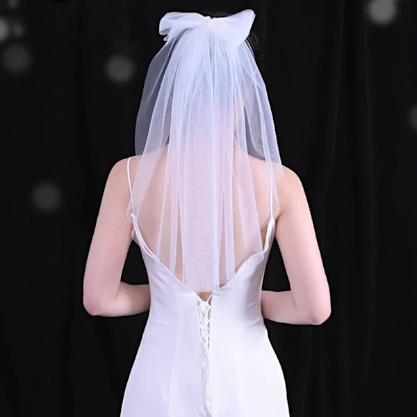 1 Par Spets Sjal Bröllop Cape DEEP IVORY DEEP IVORY Deep ivory