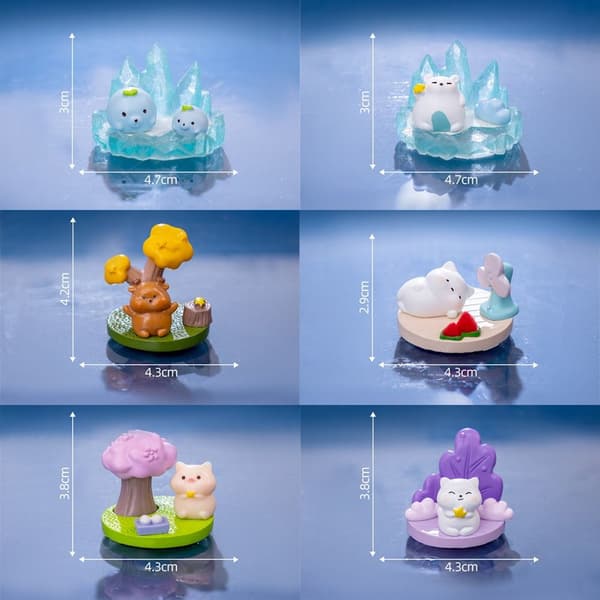 Skrivbordsprydnader Minifigurer 5 5 5