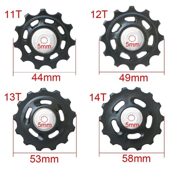 Cykelskifter Cykelstyrehjul 11T 11T 11T