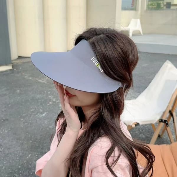 Solbeskyttelseshat Sommer Solhat GRÅ grey
