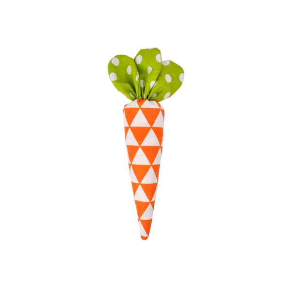 Stofkunst Gulerodssimulerede gulerødder B B B