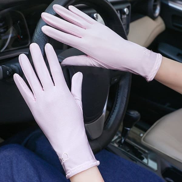 Sommer Solbeskyttelseshandsker Touch Screen Handsker GRÅ gray