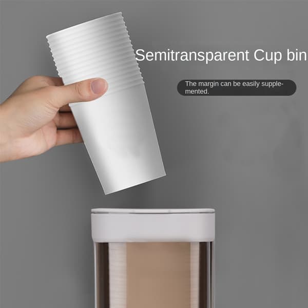 2 stk Koppholder-koppdispenser GRÅ Gray