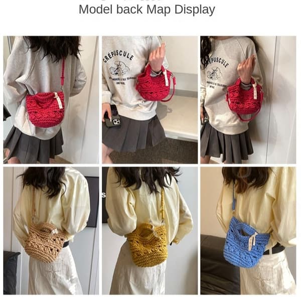 Crossbody Tasker Skuldertaske BLÅ Blue