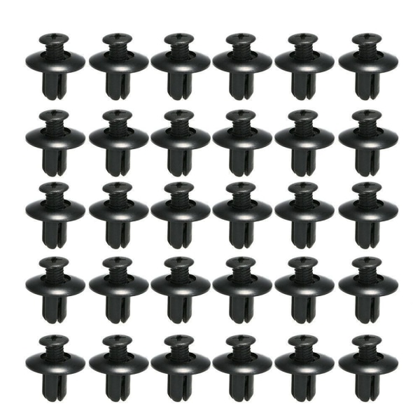 Auto Fäst Nit Plast Clips 190Pcs