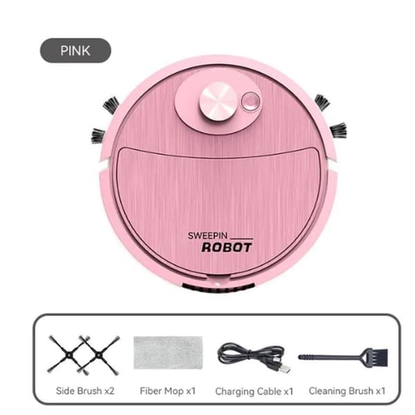Intelligent støvsugerrobot ROSA pink