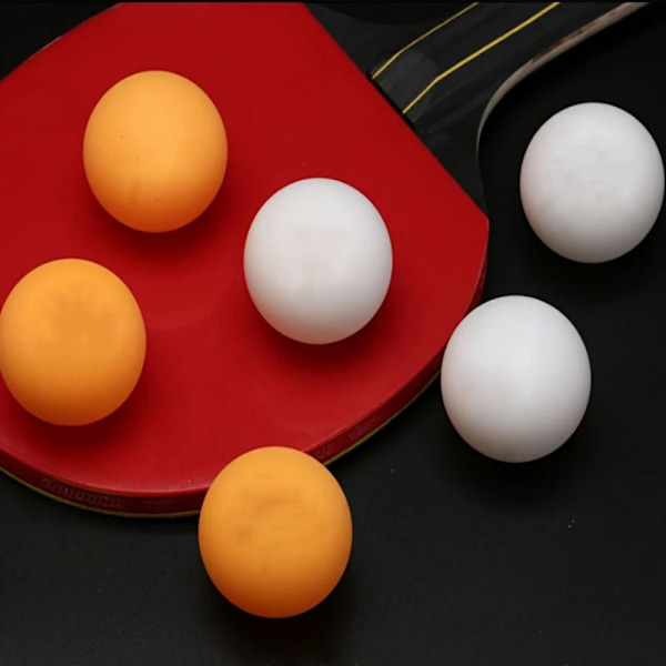 50 stk Ping Pong Ball Bordtennisbolde GUL yellow