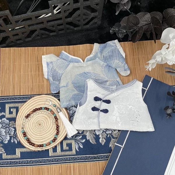 Dockkläder Klänningar Kostymer VIT White