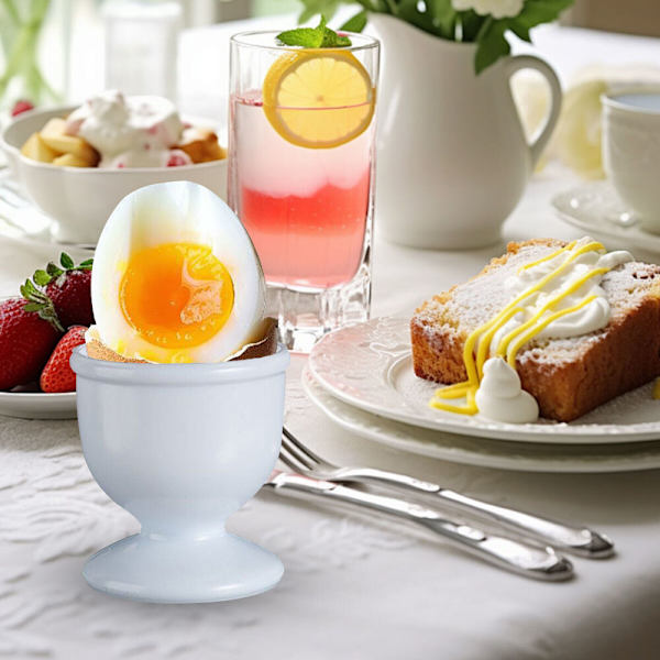 Eggekoppholder Kokt eggekopper Eggebrett
