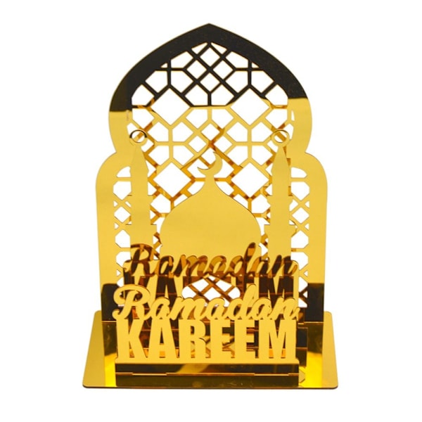EID Mubarak Bordpynt Ramadan Kareem Dekorasjon 5 5