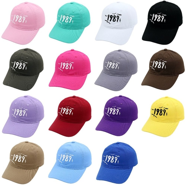 Baseballcaps Hip Hop lue HVIT white