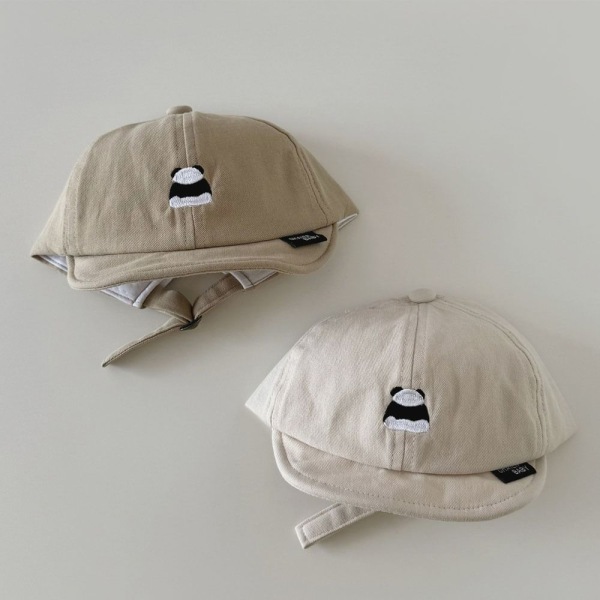 Barn Baseball Caps Baby Peaked Caps HVIT white