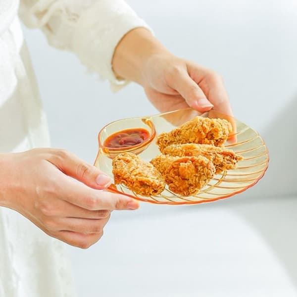 Torkad Frukt Snacksbricka Dumplingbricka GRÖN B B Green B-B
