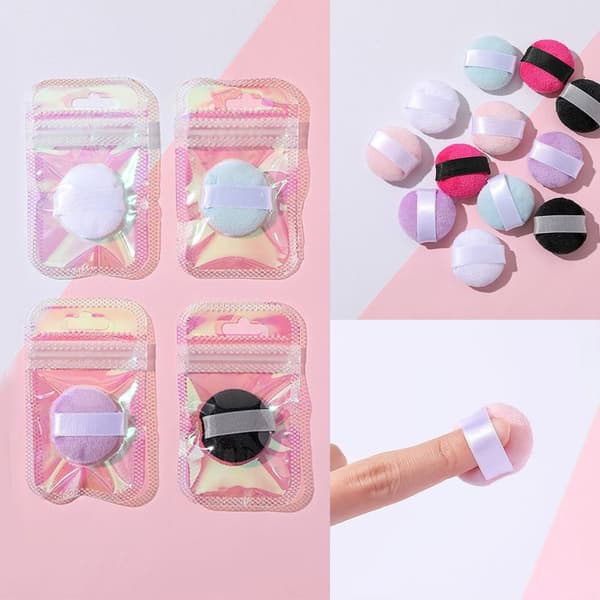 Sormipuffi Kristallisametti 6 KPL 6 KPL 6pcs