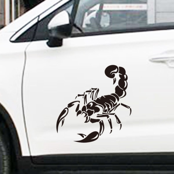 2 kpl 3D Scorpion auton konepellin tarroja auton koritarroja