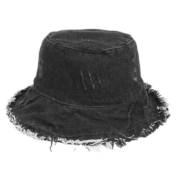 Bomulls bøttehatter Dame Sommerhatt 4 4 4