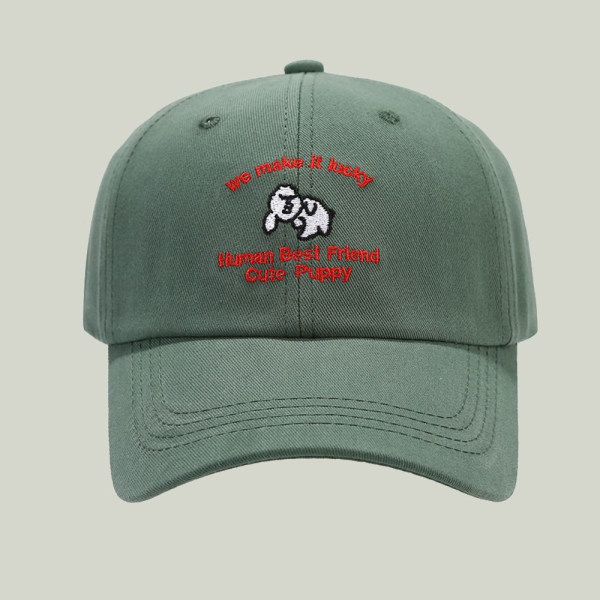 Baseballhatte Bomuld GRØN green