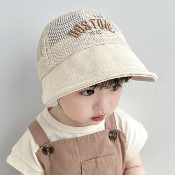 Bøttehatt for barn Solhatt BEIGE Beige