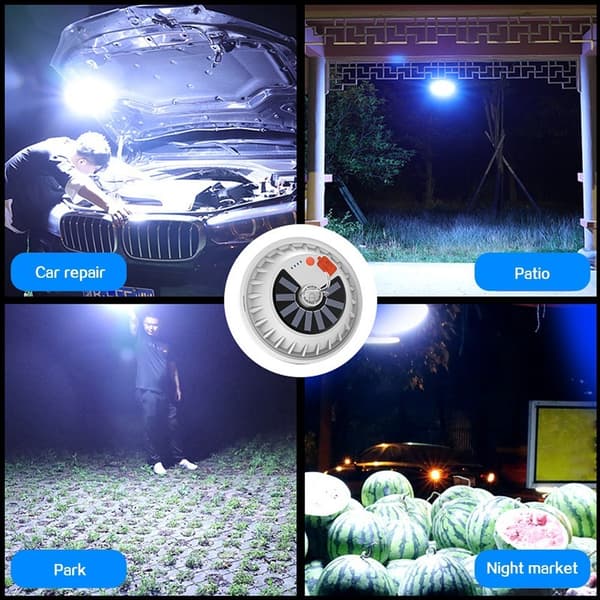 LED Teltlys Solcellelys 30 LED 30 LEDS