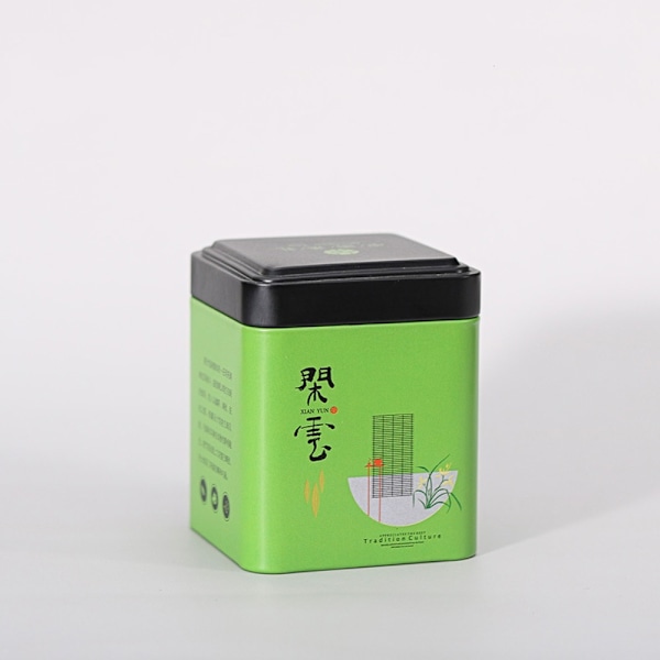 Mini Iron Box Small Square Tea Jar 3 3 3