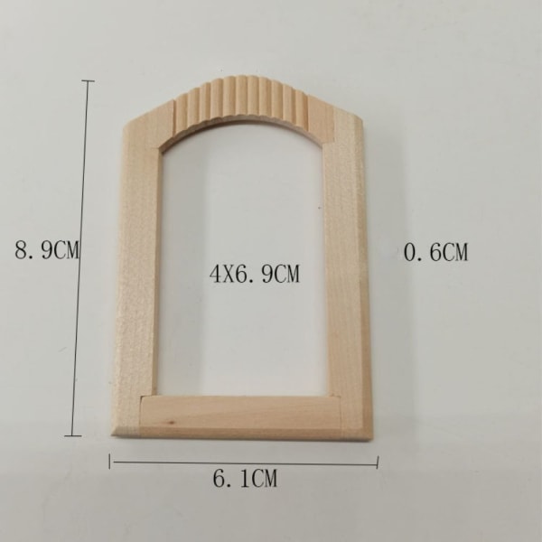 Dockhus träram möbel modell 3 3 3