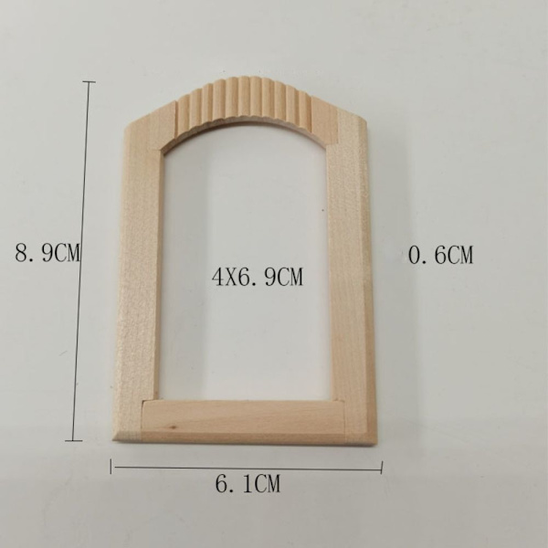 Dockhus Träram Möbelmodell 4 4 4