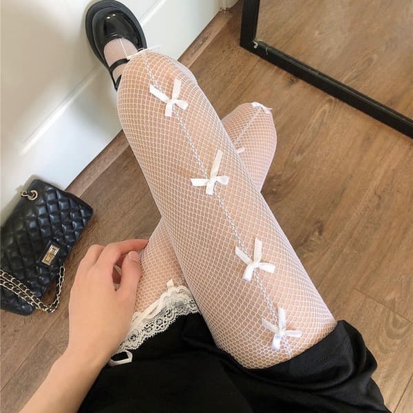 Fiskenettstrømper Lange tights Sokker C C C