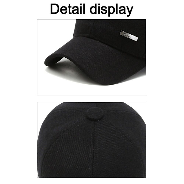 Baseballkasket Sportshat MARINEBLÅ Navy blue