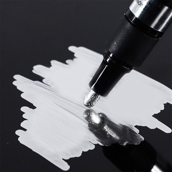 Mirror Marker Pen Reflekterende Paint Penn GULL gold