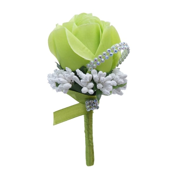 Boutonnieres Bryllupsblomster Brudgom Boutonnieres Blomster GRØN green