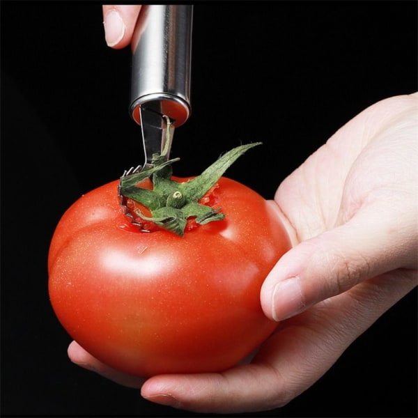 Strawberry Huller Tomat Stængel Corer Tool A A A