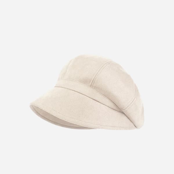 Beige baskeri-kalastajahattu Beige