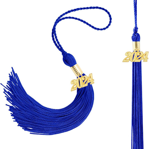 5PCS 2024 Tofs Graduation Long 2024 Graduates Tofs BLÅ Blue