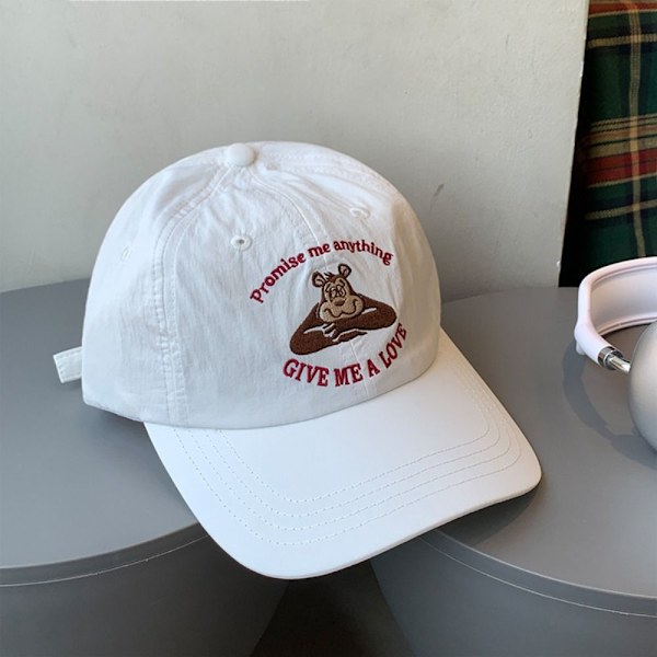 Snapback Cap Baseball Caps HVIT HVIT white