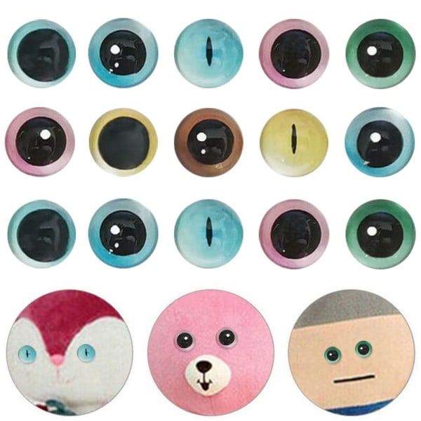 Dolls Eyeballs Glass Dolls Eyes 8MM15 15 8mm15