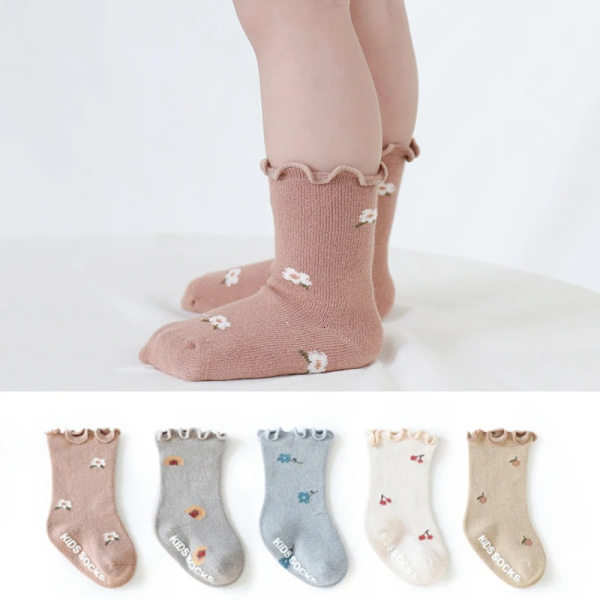 1pari Baby sukat Short Tube Sukat COFFEE M coffee M