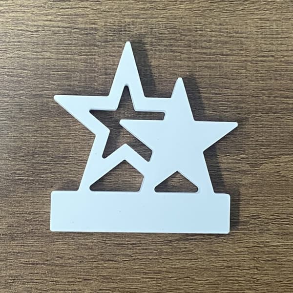 Dobbelt Stjerne Lysestake Stjerner Lysestake Stjerne Ornamenter Double Star