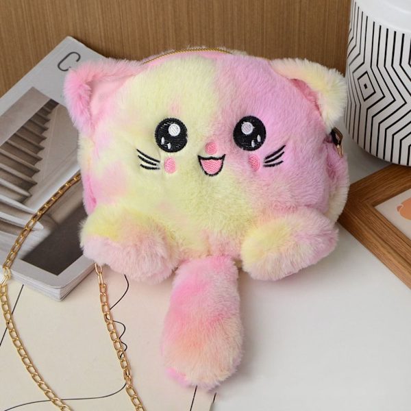 Cat Crossbody Bag Cat Pehmolaukku 6 6 6